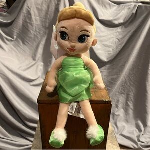 Tinkerbell 13” Official Disney Store Plush Doll